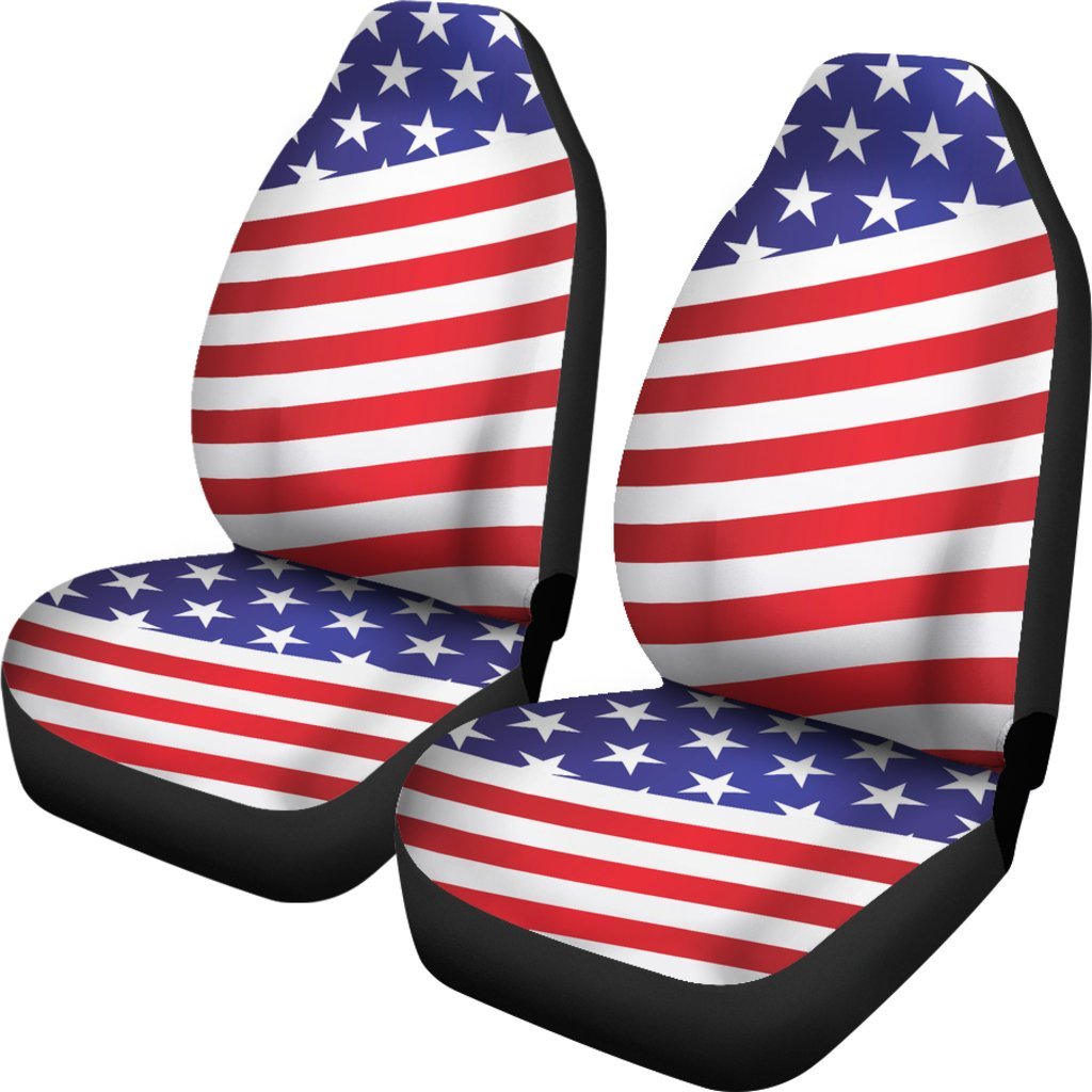 American Flag Print Universal Fit Car Seat Covers