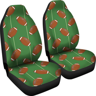 American Football On Field Themed Universal Fit Car Seat Covers