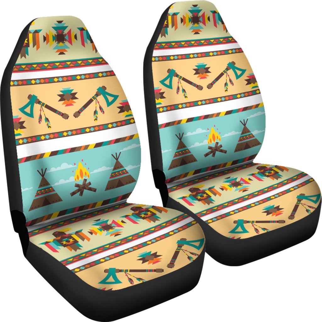 American indian Life Pattern Universal Fit Car Seat Covers