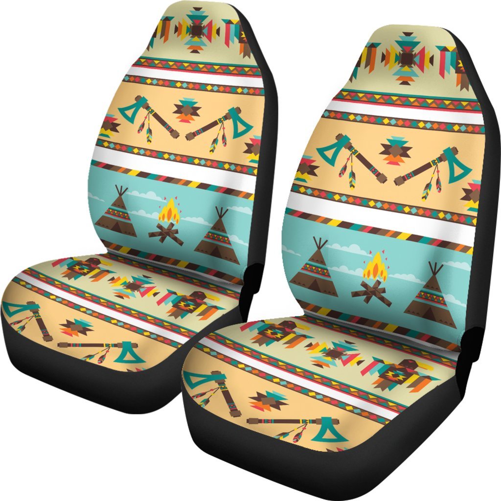 American indian Life Pattern Universal Fit Car Seat Covers