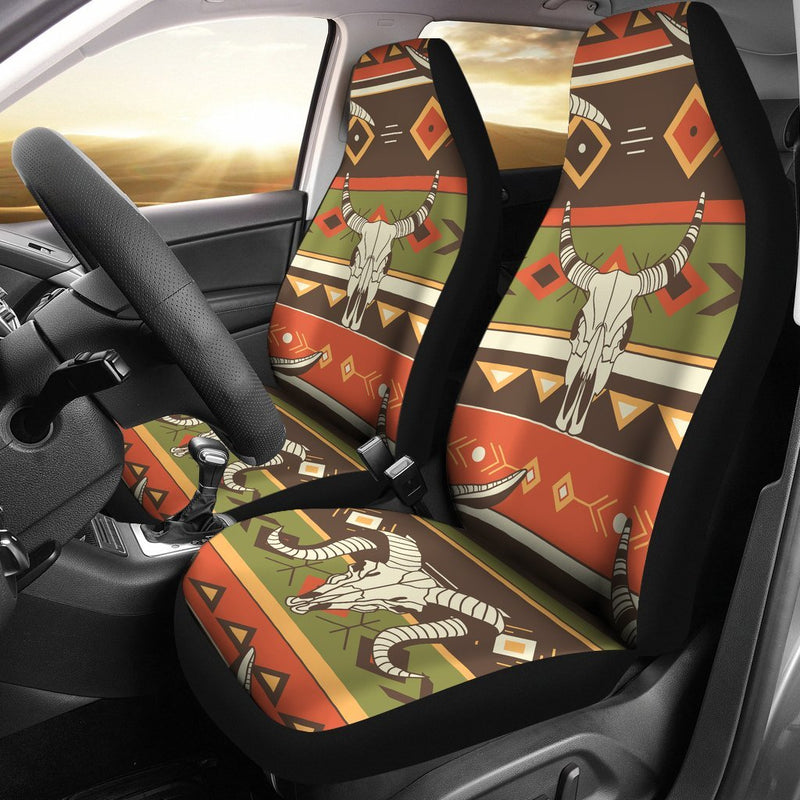 American indian Skull Animal Universal Fit Car Seat Covers