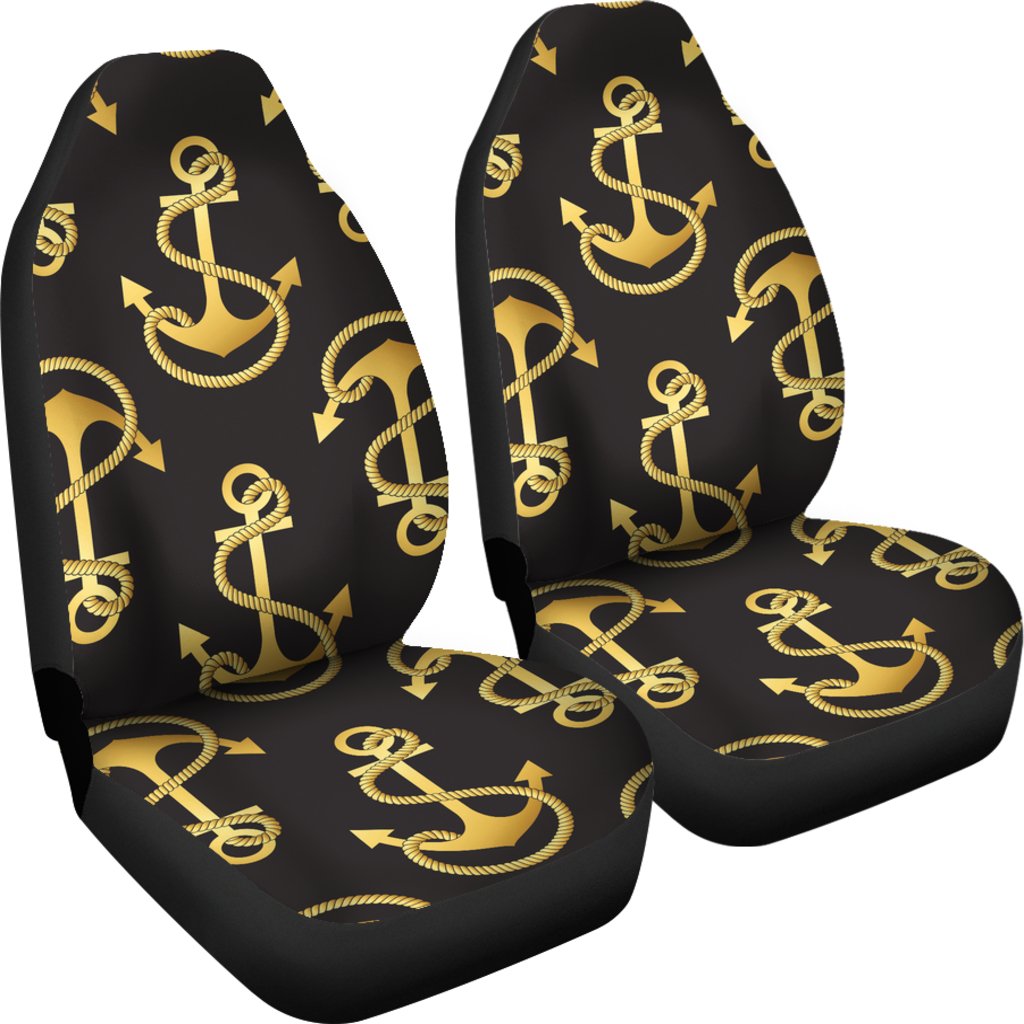 Anchor Gold Pattern Universal Fit Car Seat Covers