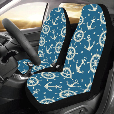 Anchor Pattern Print Design 01 Car Seat Covers (Set of 2)-JORJUNE.COM