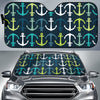 Anchor Pattern Print Design 03 Car Sun Shade-JORJUNE.COM