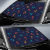 Anchor Pattern Print Design 05 Car Sun Shade-JORJUNE.COM