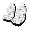 Anchor Pattern Print Design 06 Car Seat Covers (Set of 2)-JORJUNE.COM