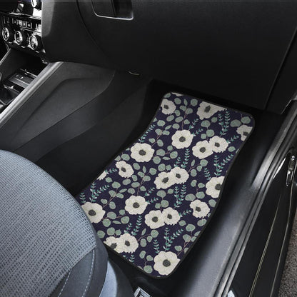 Anemone Pattern Print Design AM01 Car Floor Mats-JorJune