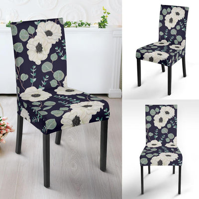 Anemone Pattern Print Design AM01 Dining Chair Slipcover-JORJUNE.COM