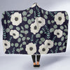 Anemone Pattern Print Design AM01 Hooded Blanket-JORJUNE.COM