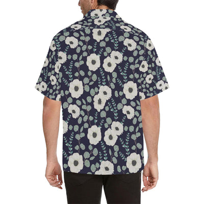 Anemone Pattern Print Design AM01 Men Hawaiian Shirt-JorJune