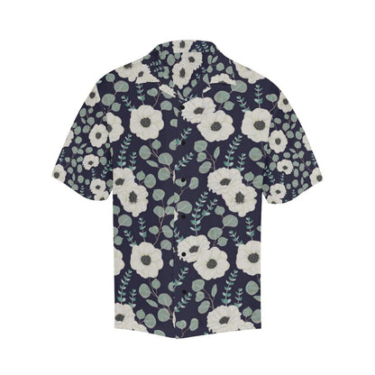 Anemone Pattern Print Design AM01 Men Hawaiian Shirt-JorJune