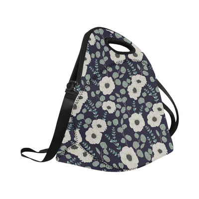 Anemone Pattern Print Design AM01 Neoprene Lunch Bag-JorJune