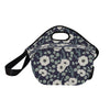 Anemone Pattern Print Design AM01 Neoprene Lunch Bag-JorJune