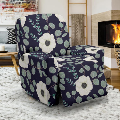 Anemone Pattern Print Design AM01 Recliner Slipcover-JORJUNE.COM