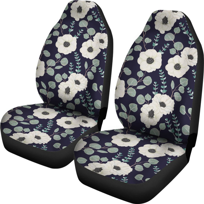 Anemone Pattern Print Design AM01 Universal Fit Car Seat Covers