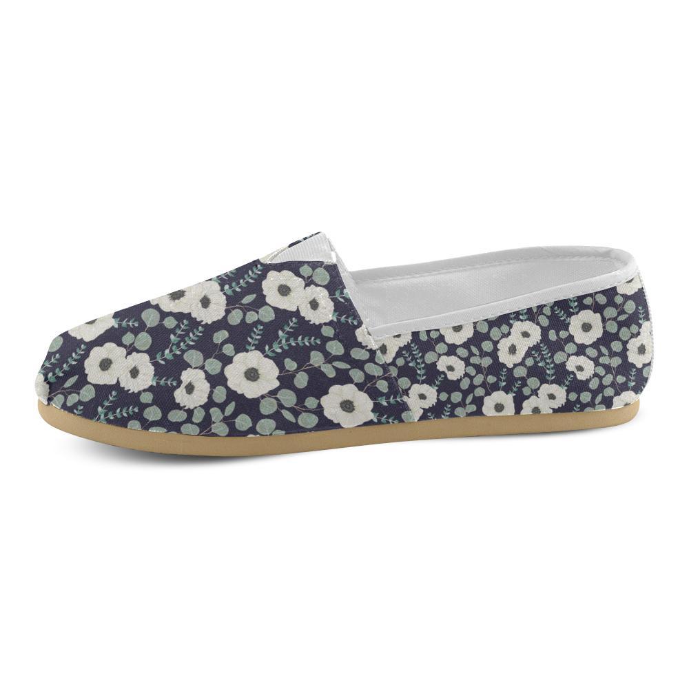 Anemone Pattern Print Design AM01 Women Casual Shoes-JorJune.com
