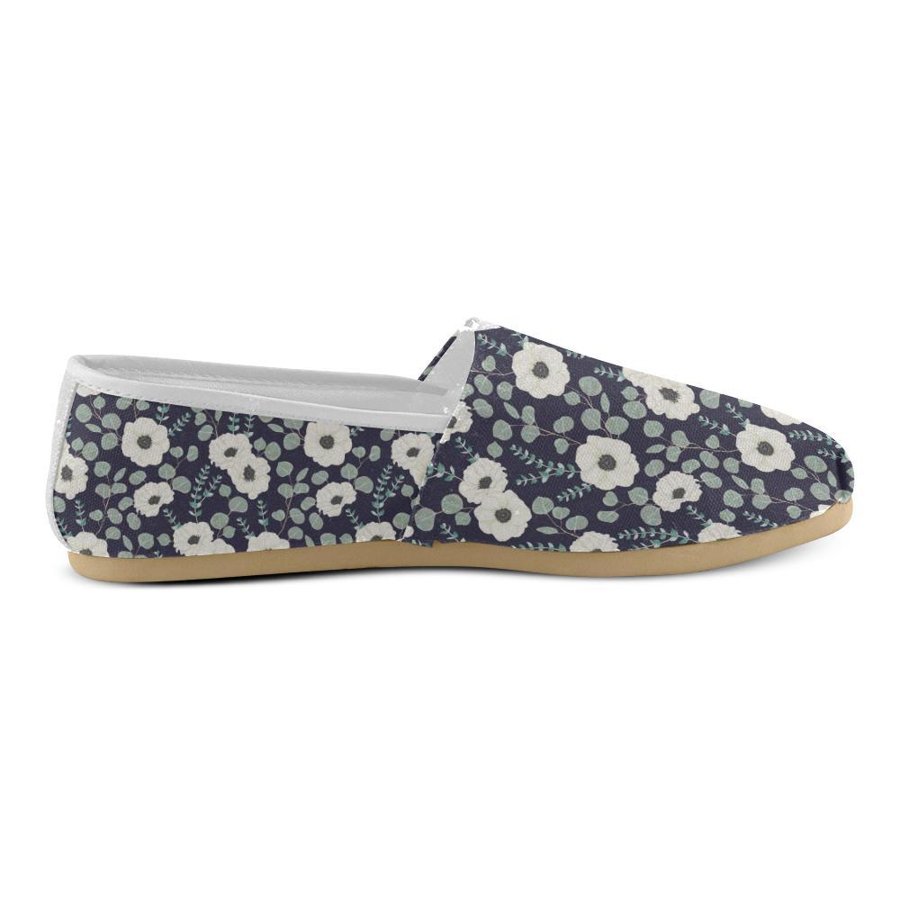 Anemone Pattern Print Design AM01 Women Casual Shoes-JorJune.com