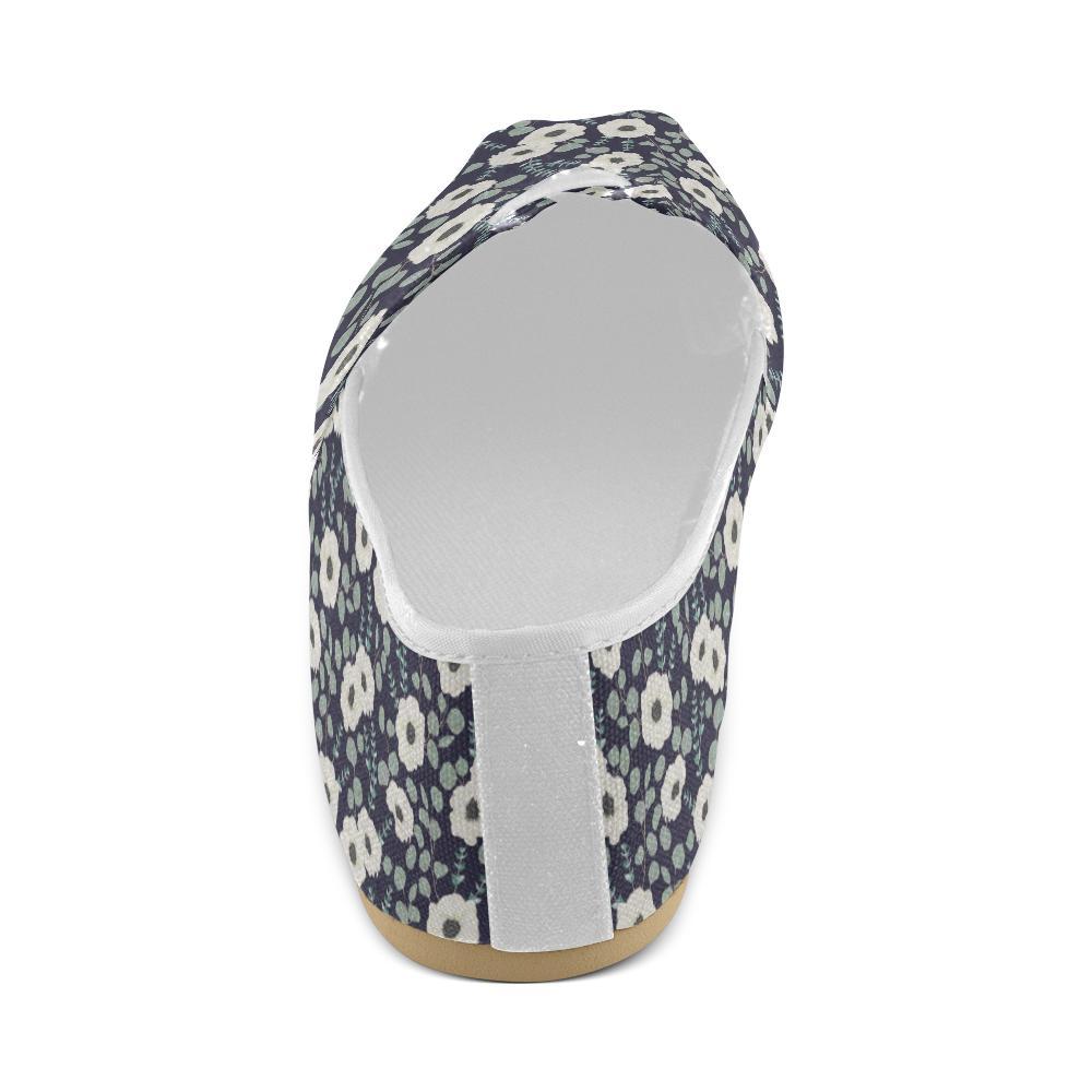 Anemone Pattern Print Design AM01 Women Casual Shoes-JorJune.com