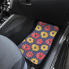 Anemone Pattern Print Design AM010 Car Floor Mats-JorJune