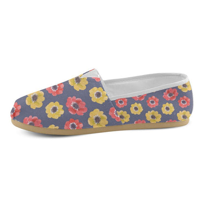 Anemone Pattern Print Design AM010 Women Casual Shoes-JorJune.com