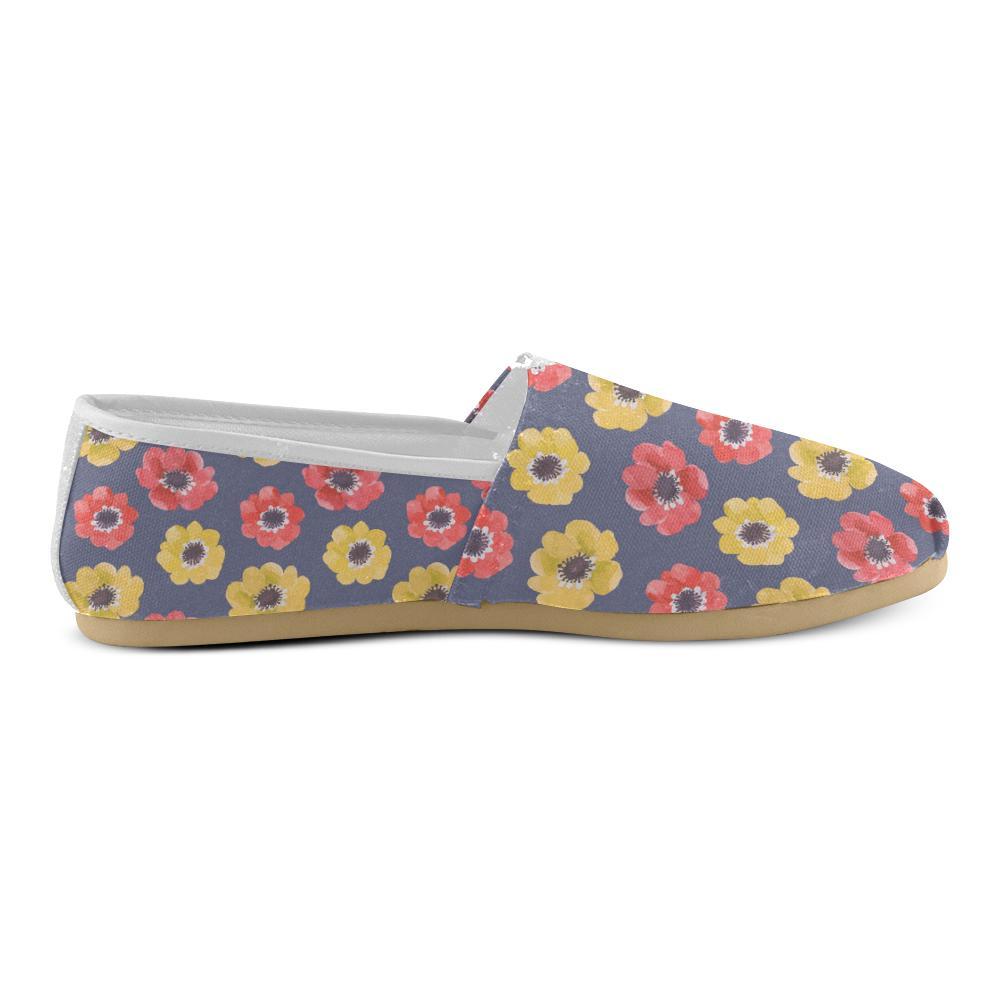 Anemone Pattern Print Design AM010 Women Casual Shoes-JorJune.com