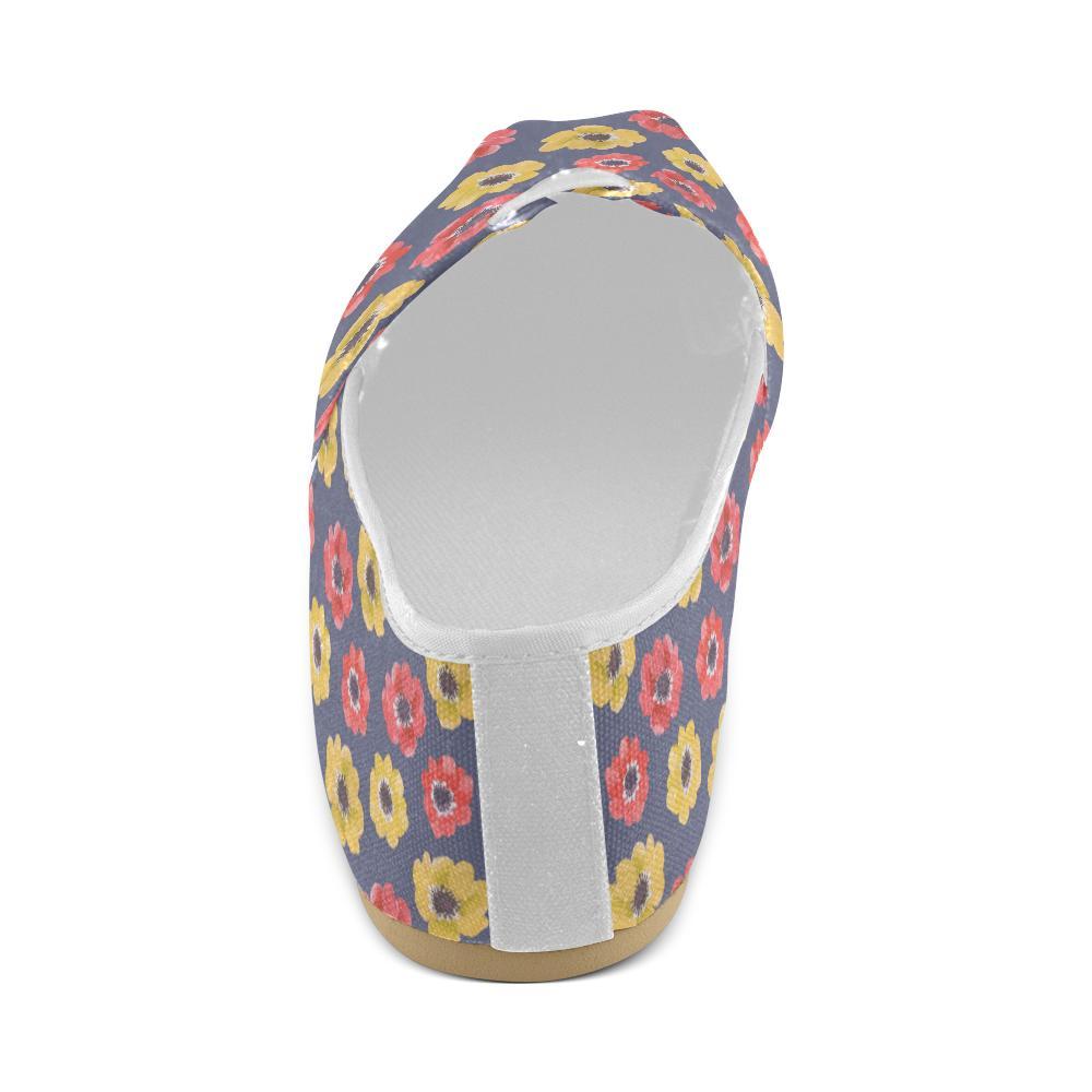 Anemone Pattern Print Design AM010 Women Casual Shoes-JorJune.com