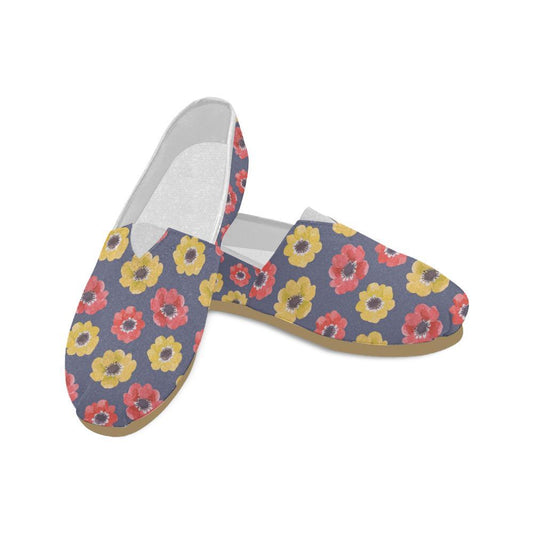 Anemone Pattern Print Design AM010 Women Casual Shoes-JorJune.com