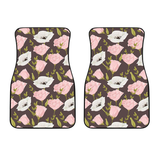 Anemone Pattern Print Design AM011 Car Floor Mats-JorJune