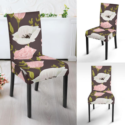 Anemone Pattern Print Design AM011 Dining Chair Slipcover-JORJUNE.COM