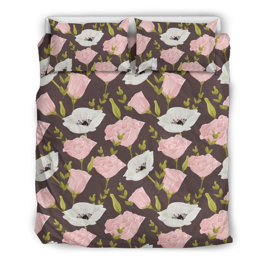 Anemone Pattern Print Design AM011 Duvet Cover Bedding Set-JORJUNE.COM