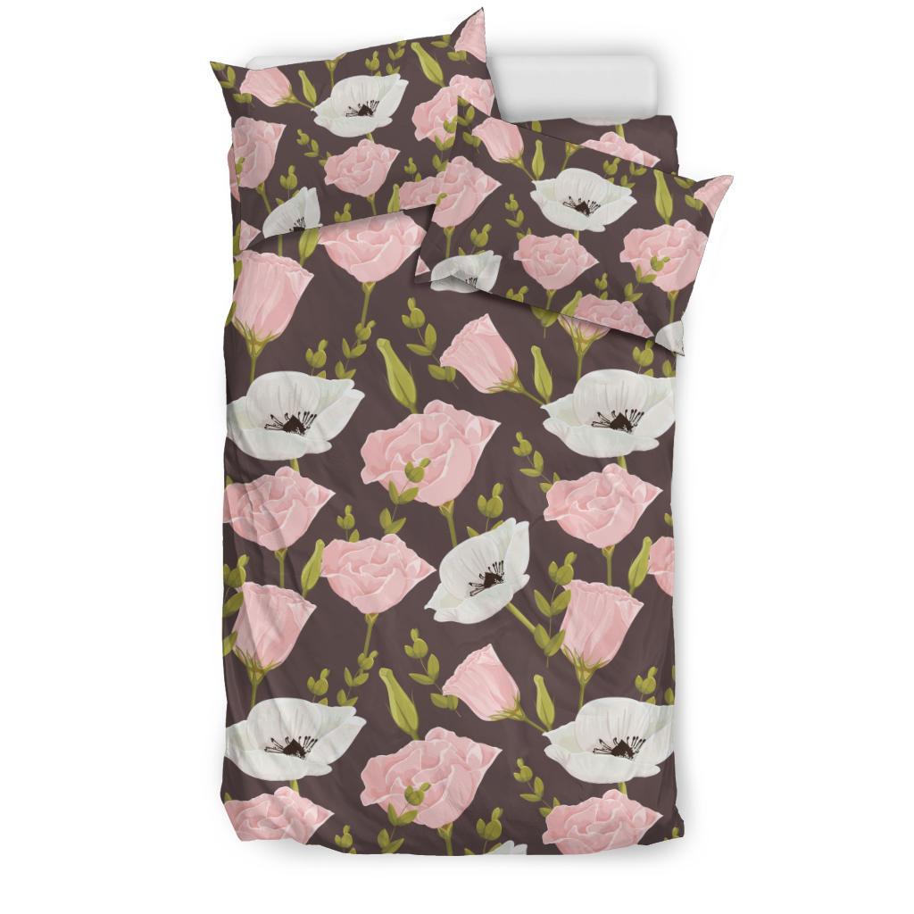 Anemone Pattern Print Design AM011 Duvet Cover Bedding Set-JORJUNE.COM