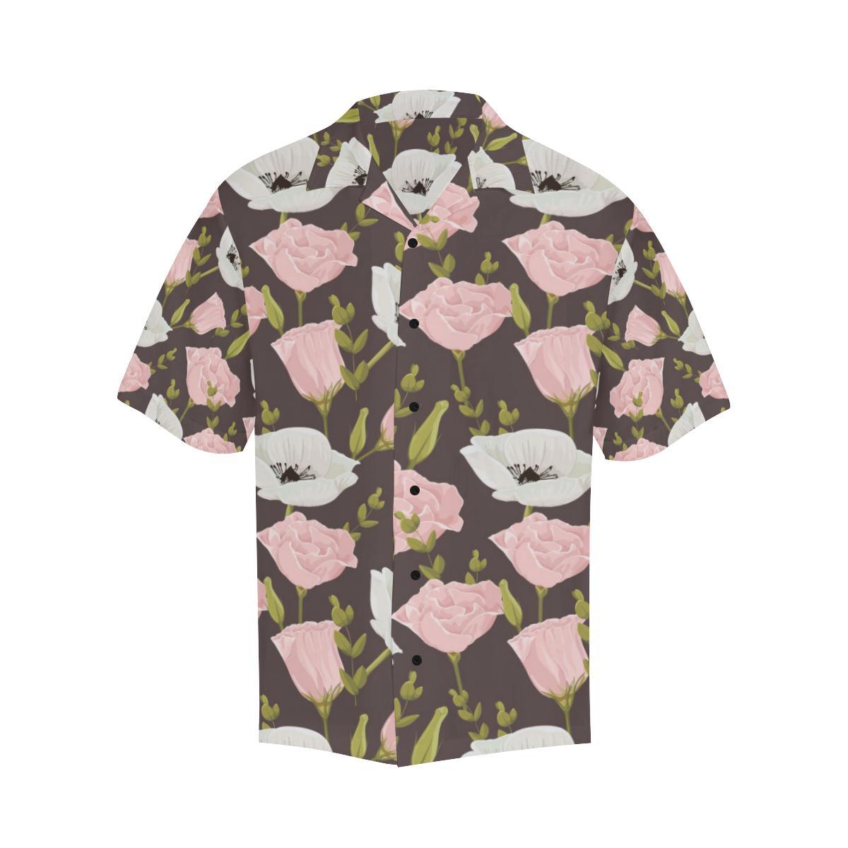 Anemone Pattern Print Design AM011 Men Hawaiian Shirt-JorJune