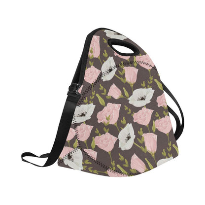 Anemone Pattern Print Design AM011 Neoprene Lunch Bag-JorJune