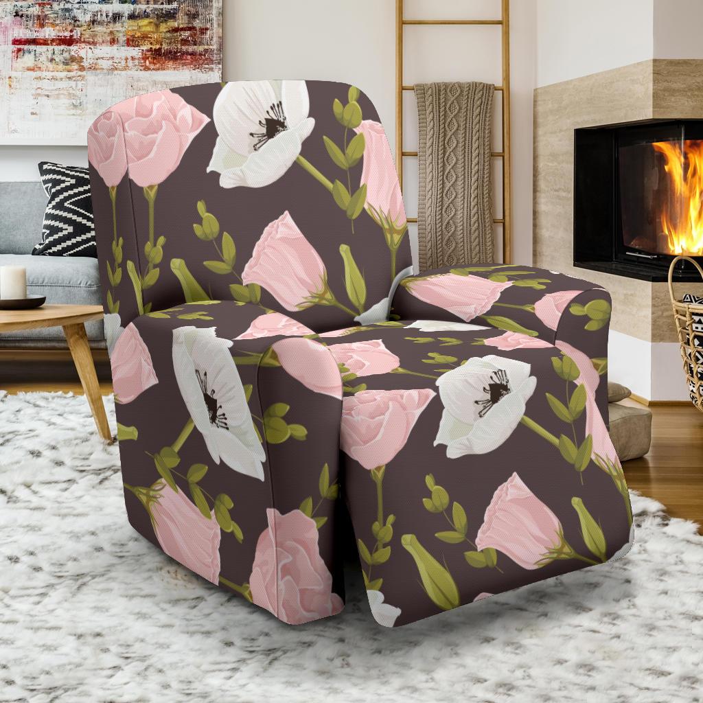 Anemone Pattern Print Design AM011 Recliner Slipcover-JORJUNE.COM