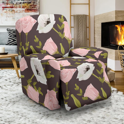 Anemone Pattern Print Design AM011 Recliner Slipcover-JORJUNE.COM
