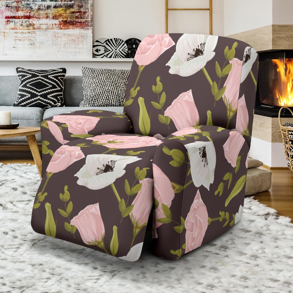 Anemone Pattern Print Design AM011 Recliner Slipcover-JORJUNE.COM