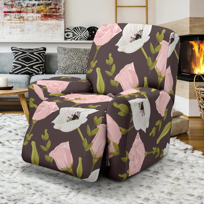 Anemone Pattern Print Design AM011 Recliner Slipcover-JORJUNE.COM