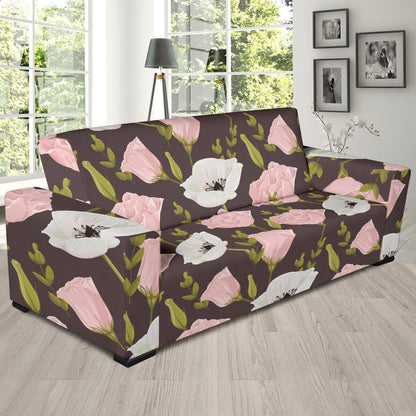 Anemone Pattern Print Design AM011 Sofa Slipcover-JORJUNE.COM