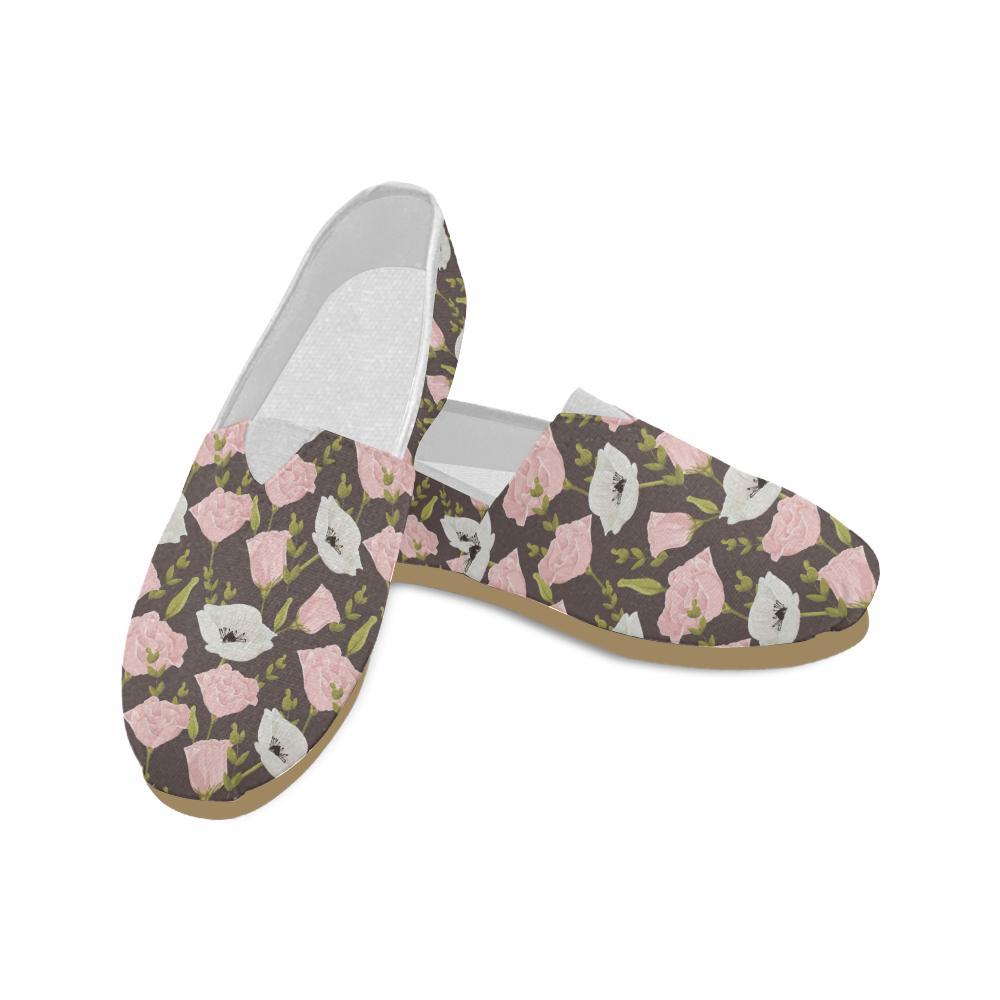Anemone Pattern Print Design AM011 Women Casual Shoes-JorJune.com
