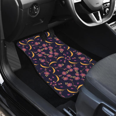 Anemone Pattern Print Design AM012 Car Floor Mats-JorJune