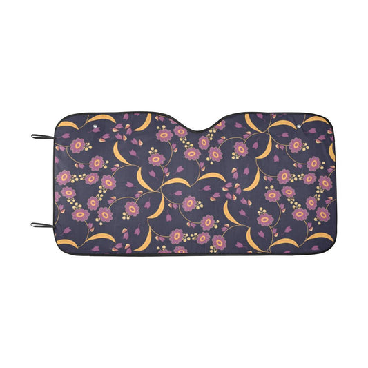 Anemone Pattern Print Design AM012 Car Sun Shade-JorJune