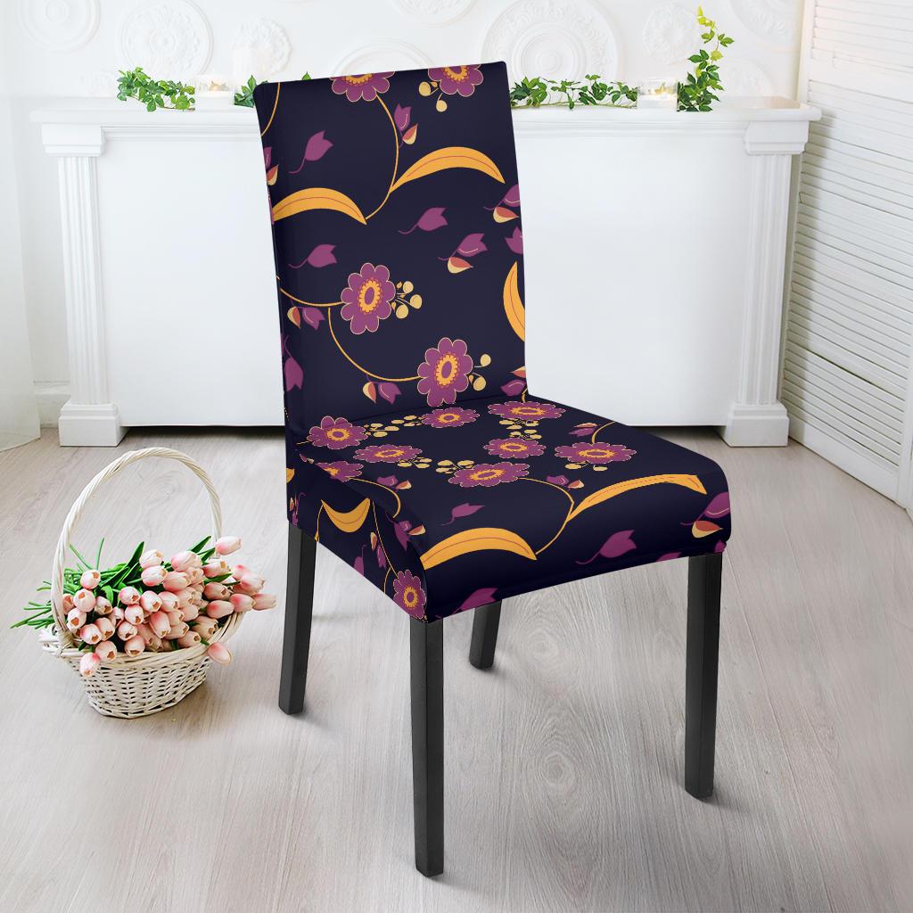 Anemone Pattern Print Design AM012 Dining Chair Slipcover-JORJUNE.COM