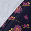 Anemone Pattern Print Design AM012 Fleece Blankete