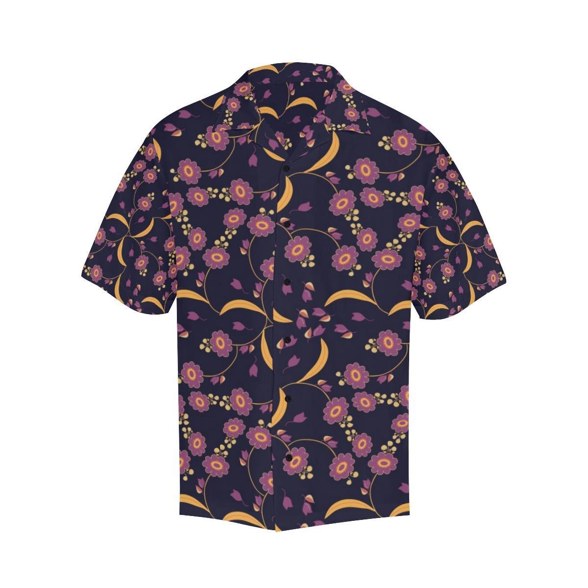 Anemone Pattern Print Design AM012 Men Hawaiian Shirt-JorJune