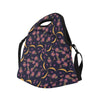 Anemone Pattern Print Design AM012 Neoprene Lunch Bag-JorJune