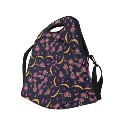 Anemone Pattern Print Design AM012 Neoprene Lunch Bag-JorJune