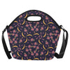 Anemone Pattern Print Design AM012 Neoprene Lunch Bag-JorJune