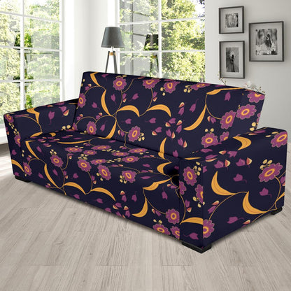 Anemone Pattern Print Design AM012 Sofa Slipcover-JORJUNE.COM