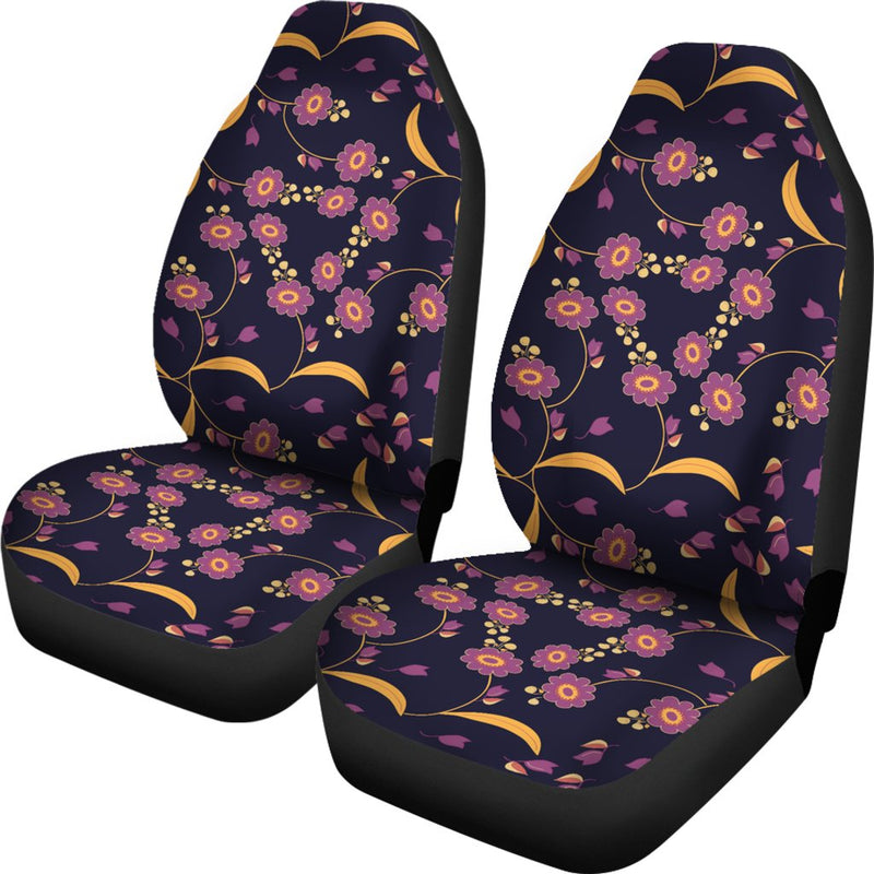 Anemone Pattern Print Design AM012 Universal Fit Car Seat Covers