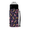 Anemone Pattern Print Design AM012 Wallet Phone Case